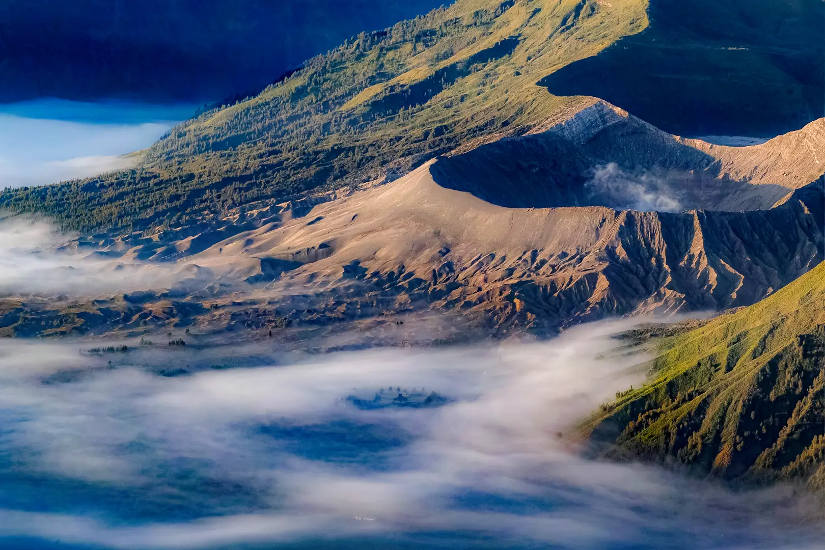 The Volcanic Landscape — Mount Bromo at dawn