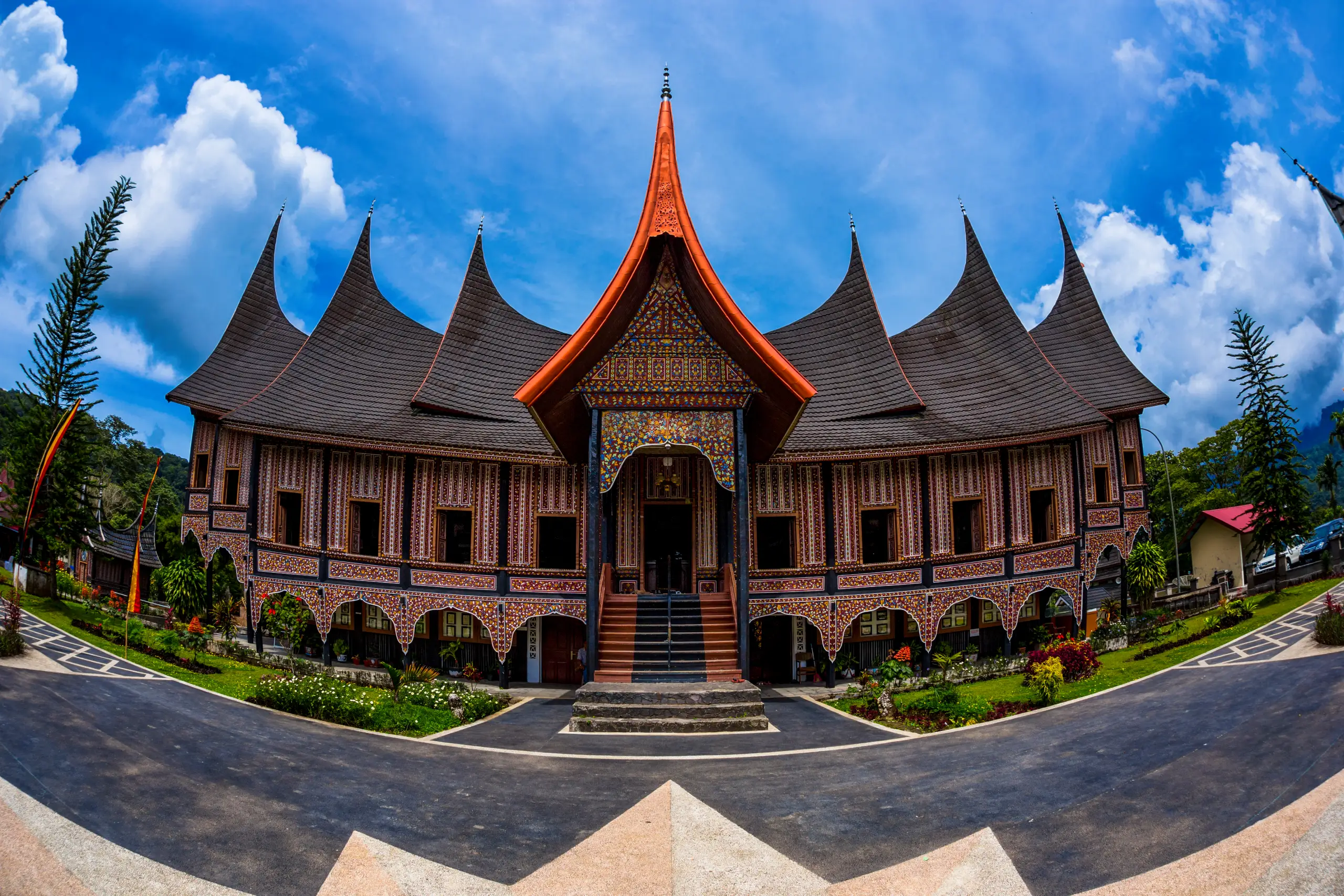 Minangkabau Rumah Gadang architecture